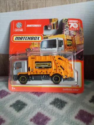Camión de Basura Matchbox Garbage King