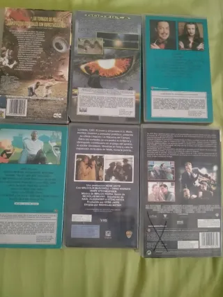 Lote 6 Películas VHS