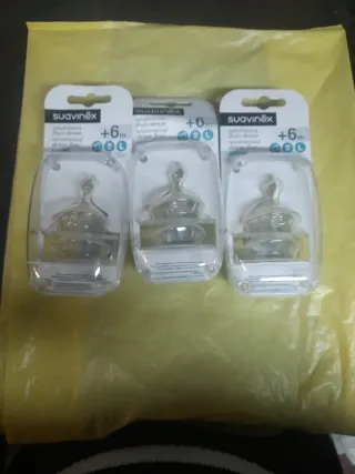 Tetinas Suavinex Anatomical Flujo Denso +6m.3 unid