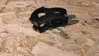 Potencia Bicicleta Aluminio Negra