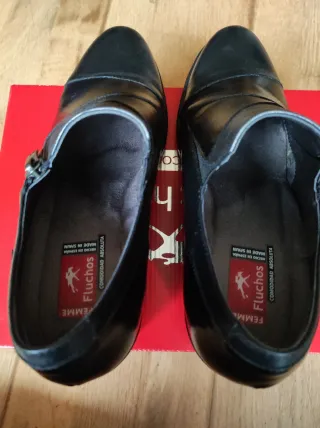 Zapatos Fluchos Mujer Talla 39 Negros