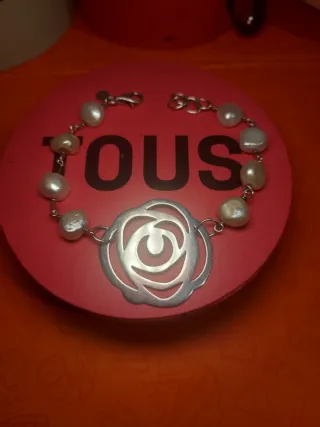 Pulsera Tous Perlas Plata