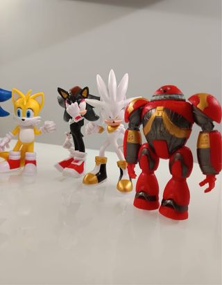Set Personaggi Sonic h 12 cm nuovi