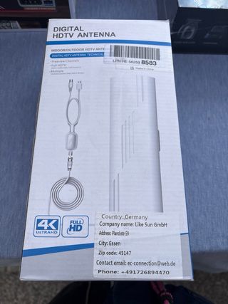 Antena HDTV Digital Interior/Exterior 4K