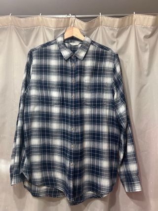 Camisa cuadros Springfield azul y blanco