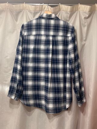 Camisa cuadros Springfield azul y blanco