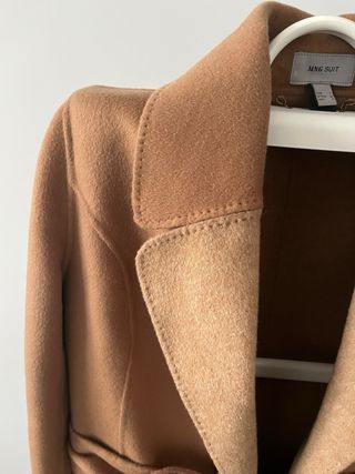 Abrigo Mango Marrón Nuevo