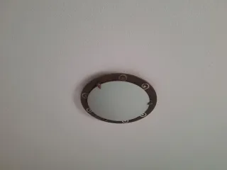 Lámpara de techo redonda