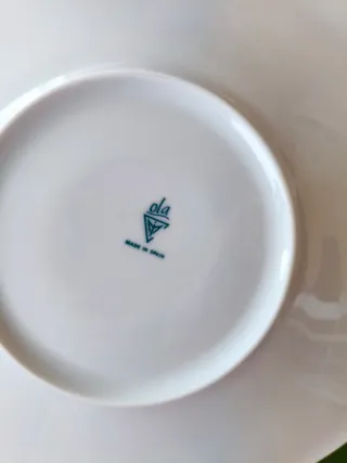 Vajilla Ferran Adrià Porcelana Blanca