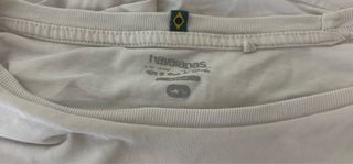 Camiseta Havaianas Blanca Estampada