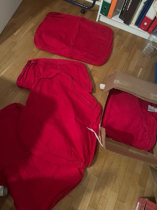 Copridivano Ektorp 3 posti rosso