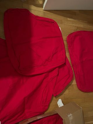 Copridivano Ektorp 3 posti rosso