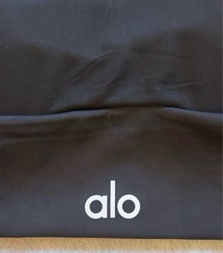 Alo Top Manga Larga ballet negro