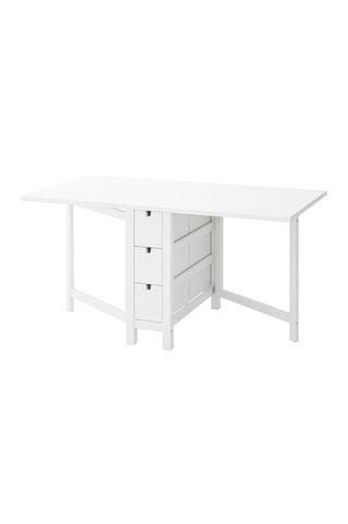 Mesa Abatible Ikea Norden Beige