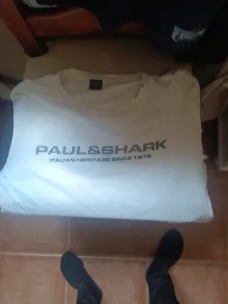 Camiseta Paul & Shark Blanca