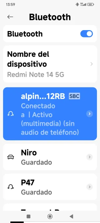 Radio CD Alpine CDA-9812RB bluetooth