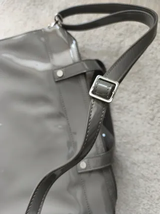 Borsa Armani Jeans Grigia in Charol