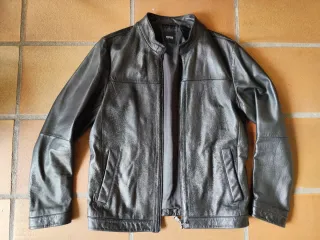 Cazadora Cuero Hugo Boss 48-50