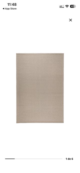 Alfombra Beige 200x300 Interior/Exterior