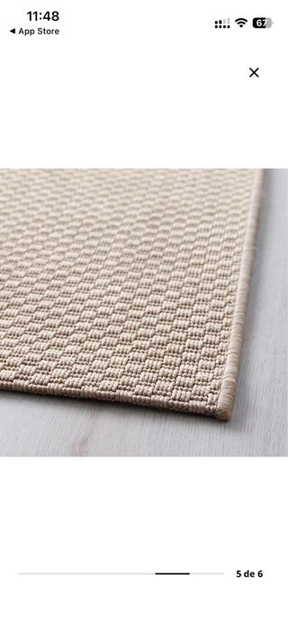 Alfombra Beige 200x300 Interior/Exterior