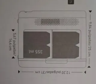 Mini Frigorífico AstroAI 6L