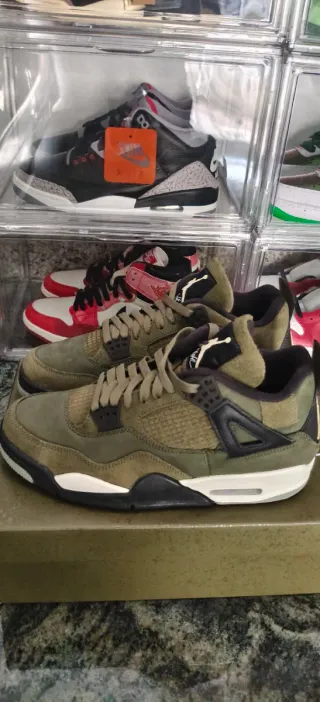 Jordan 4 Craft Olive