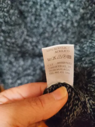 Jersey Mirage Hombre Talla xl Gris