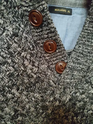 Jersey Mirage Hombre Talla xl Gris