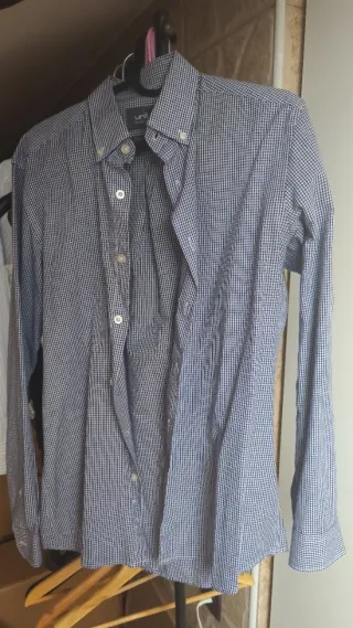 Camisa de cuadros hombre