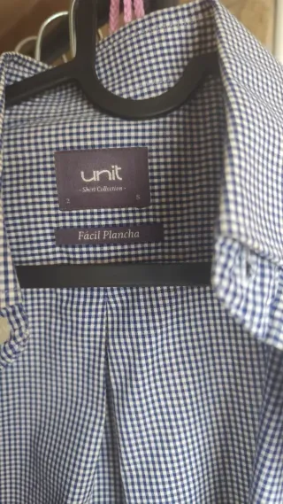 Camisa de cuadros hombre