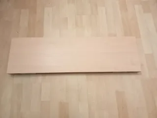 Estantería madera MDF con soporte metálico