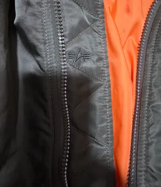 Chaqueta Alpha Industries verde naranja