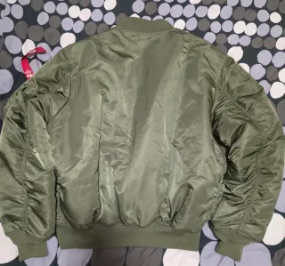 Chaqueta Alpha Industries verde naranja