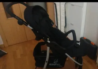Silla de paseo Asalvo Baby negra