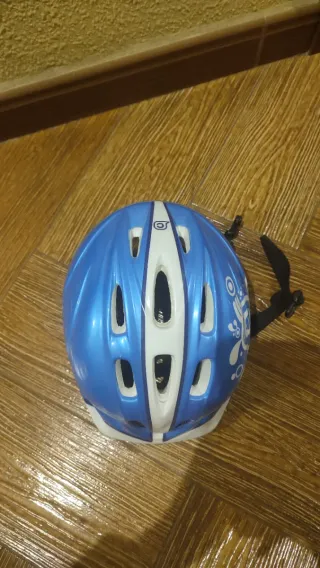 Casco infantil azul Talla S