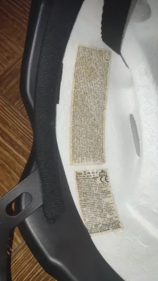 Casco infantil azul Talla S