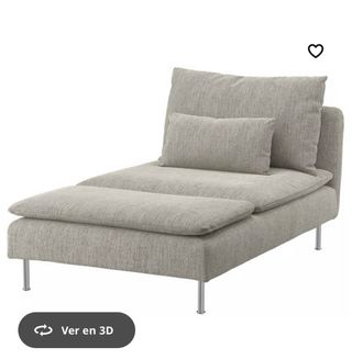 Chaise longue Soderhamn Ikea Gris
