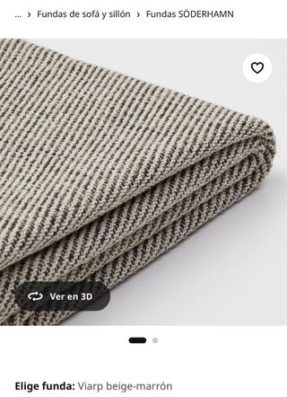 Chaise longue Soderhamn Ikea Grigia