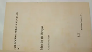 Mundo de brujas, col. Pulsar Fantasía, 1