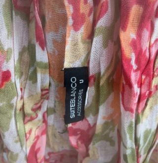 Lote 4 sciarpe floreali multicolore