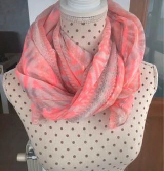 Lote 4 sciarpe floreali multicolore