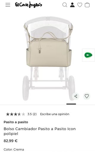 Bolso cambiador Pasito a Pasito polipiel