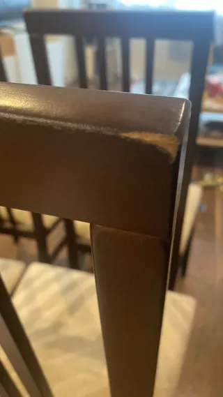 Juego de 4 sillas de comedor