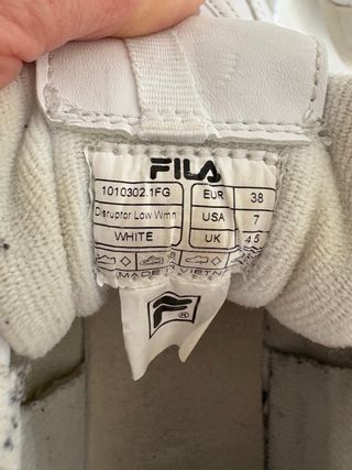 Zapatillas Fila Blancas