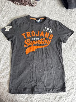 Pack 2 Camisetas Levi's y Superdry Gris