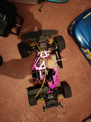 Coche radio control gasolina pack