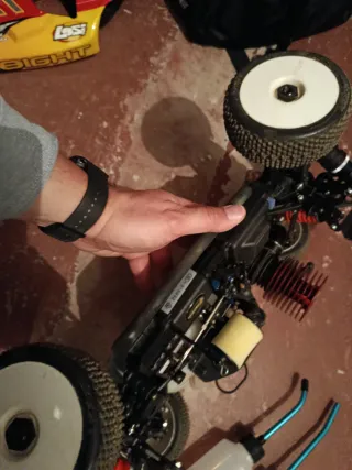 Coche radio control gasolina pack