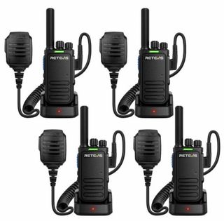 4x Retevis MateTalk B64 Walkie Talkie AI Pro Nuovo