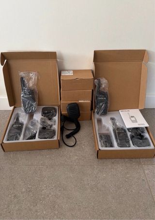 4x Retevis MateTalk B64 Walkie Talkie AI Pro Nuovo