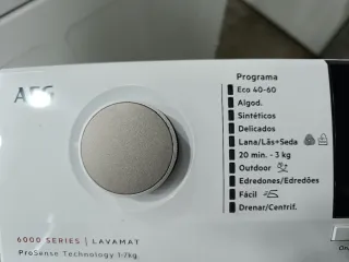 Lavadora AEG Carga Superior 7kg A+++